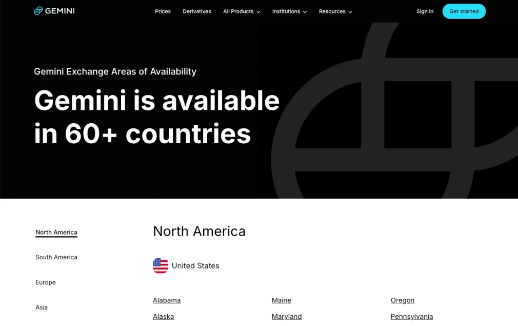 双子座支持的国家。