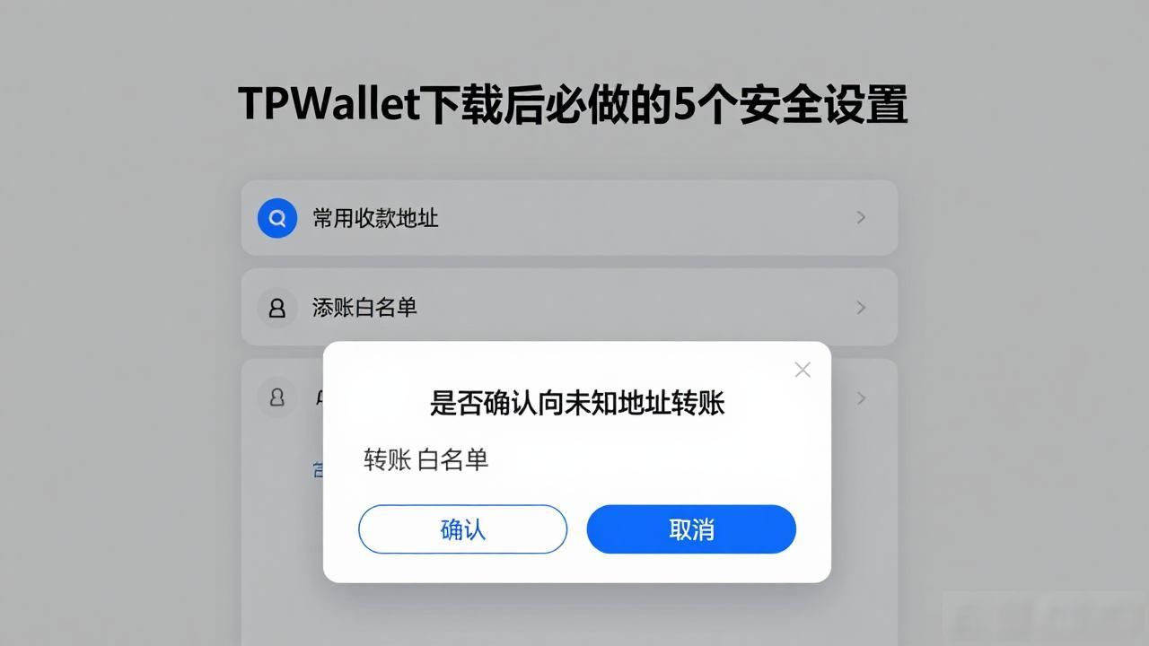 TPWallet下载后必做的5个安全设置
