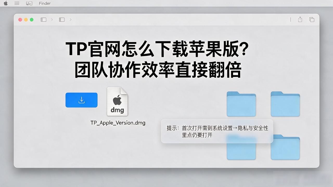 TP官网怎么下载苹果版？团队协作效率直接翻倍