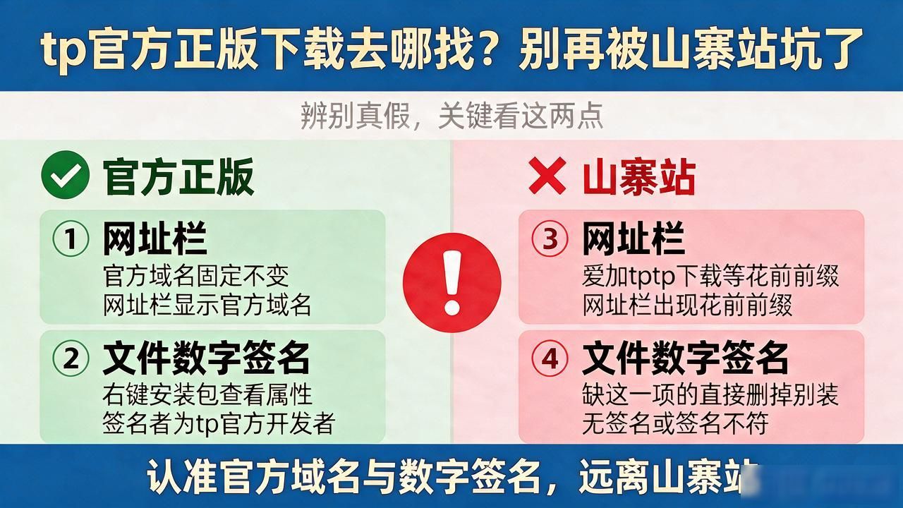 tp官方正版下载去哪找？别再被山寨站坑了