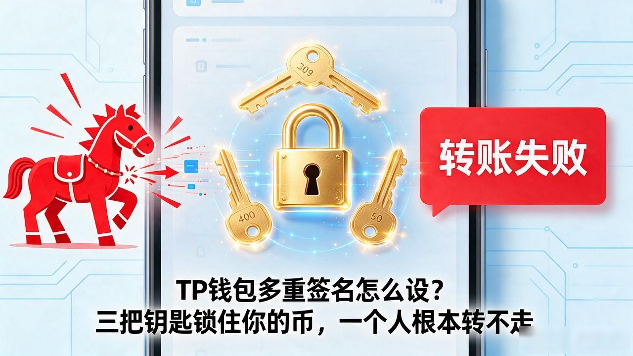 TP钱包多重签名怎么设？三把钥匙锁住你的币，一个人根本转不走