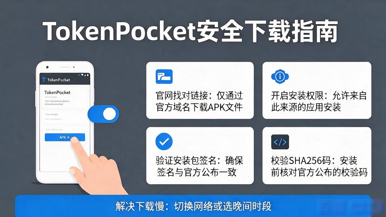 TokenPocket钱包下载完全指南：官网找对链接与版本