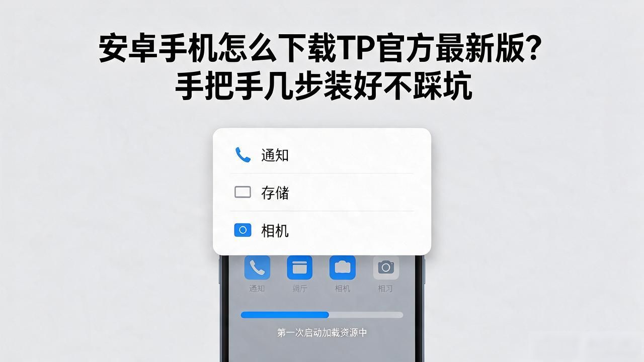 安卓手机怎么下载TP官方最新版？手把手几步装好不踩坑