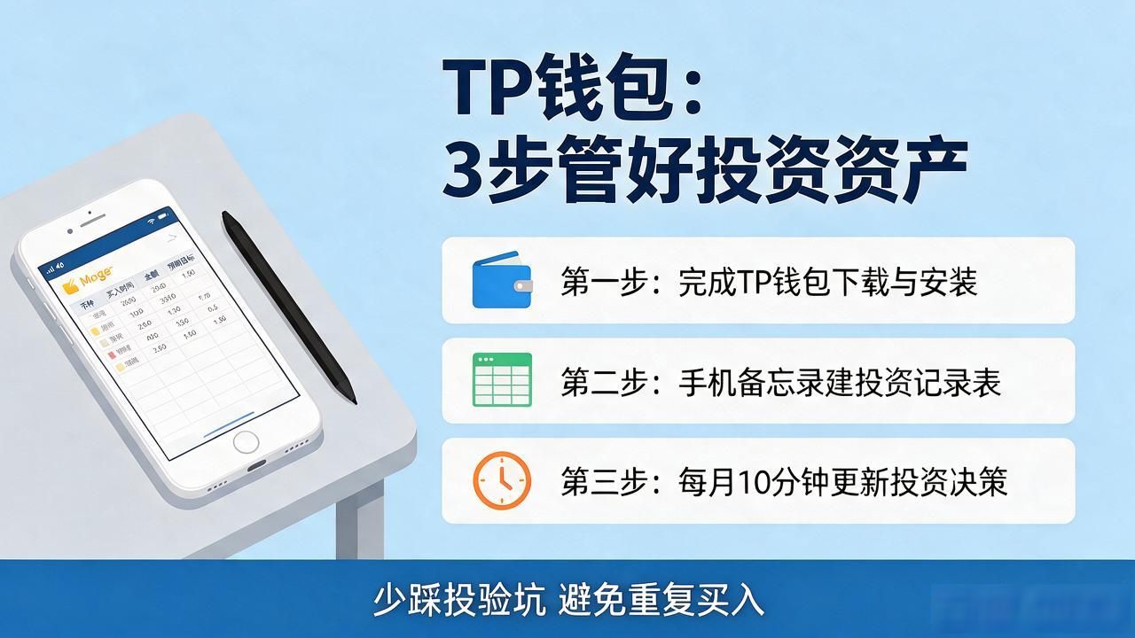 TP钱包下载安装后，教你3步管好投资资产