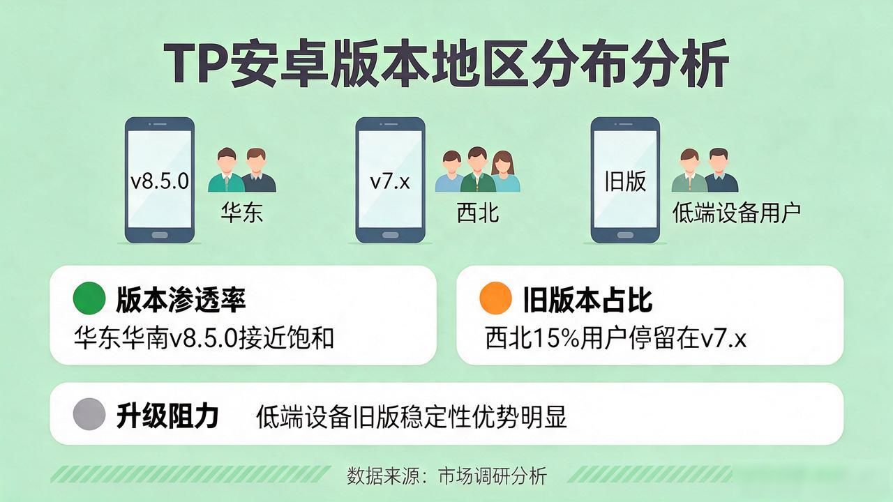 TP官方安卓最新版哪里下？各版本用户占比数据揭秘