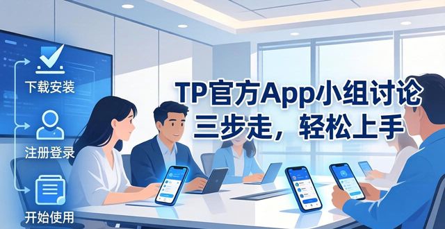 TP官方App小组讨论三步走，轻松上手