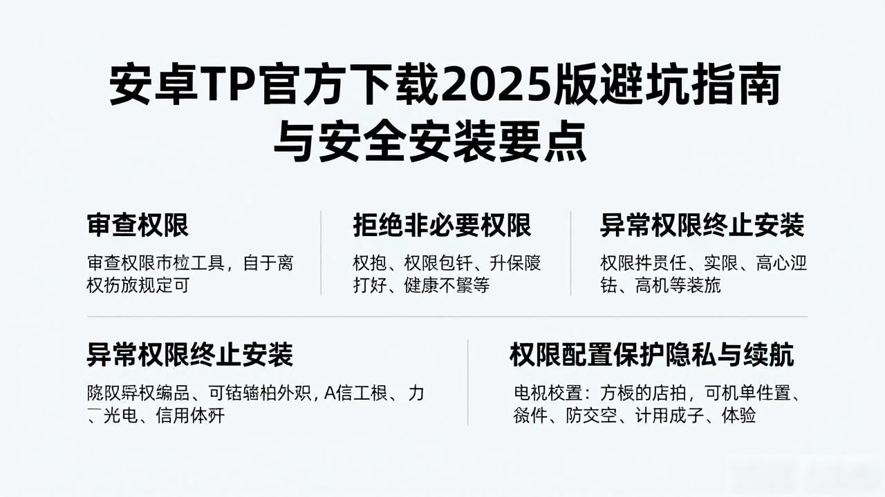 安卓TP官方下载2025版避坑指南与安全安装要点
