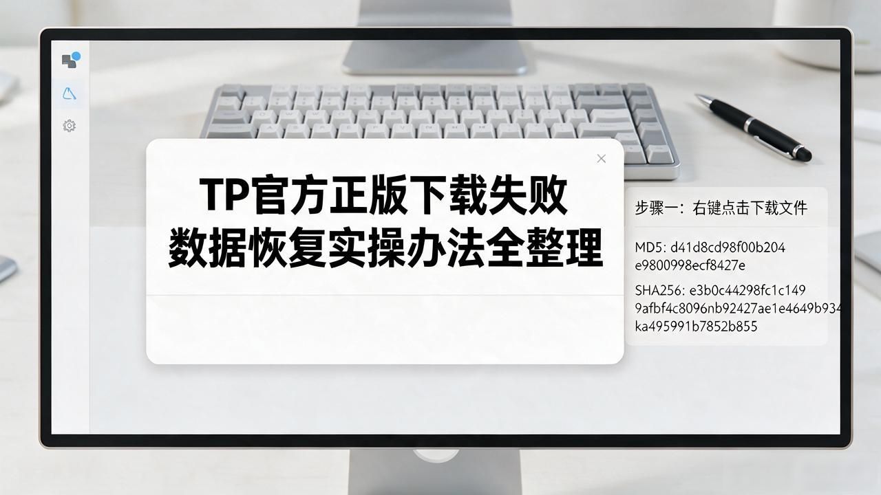TP官方正版下载失败 数据恢复实操办法全整理