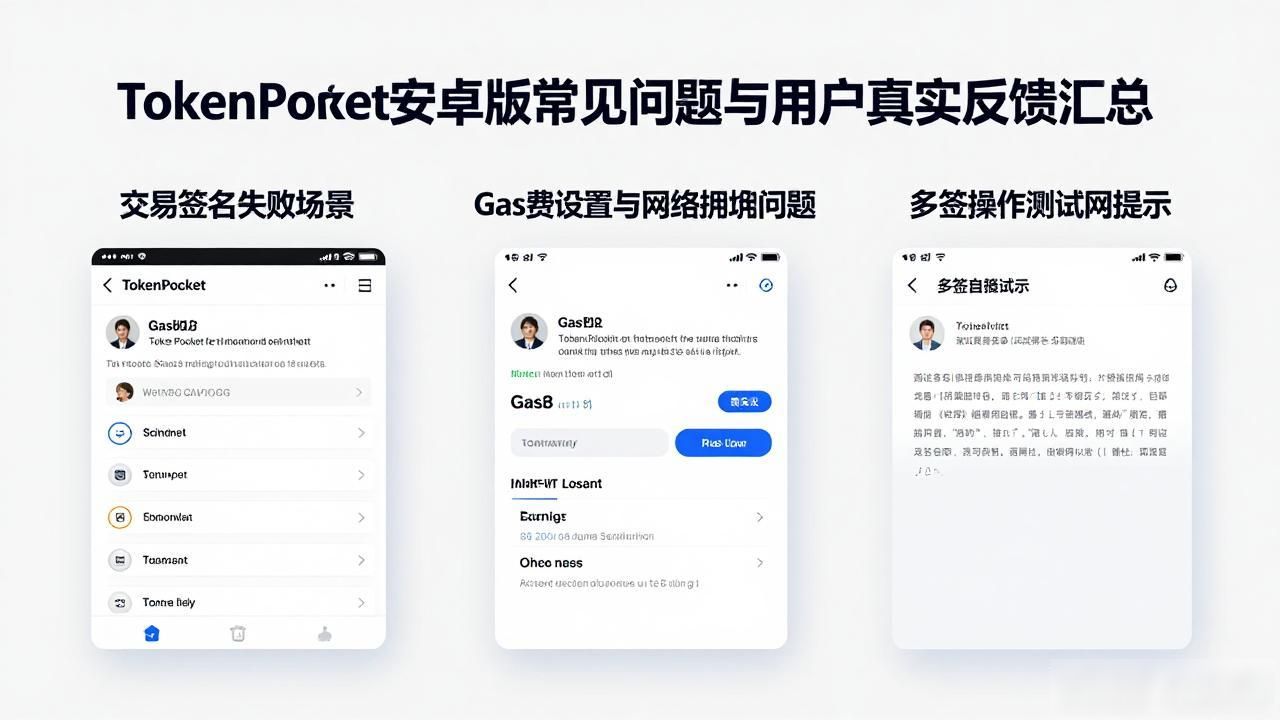 TokenPocket安卓版常见问题与用户真实反馈汇总