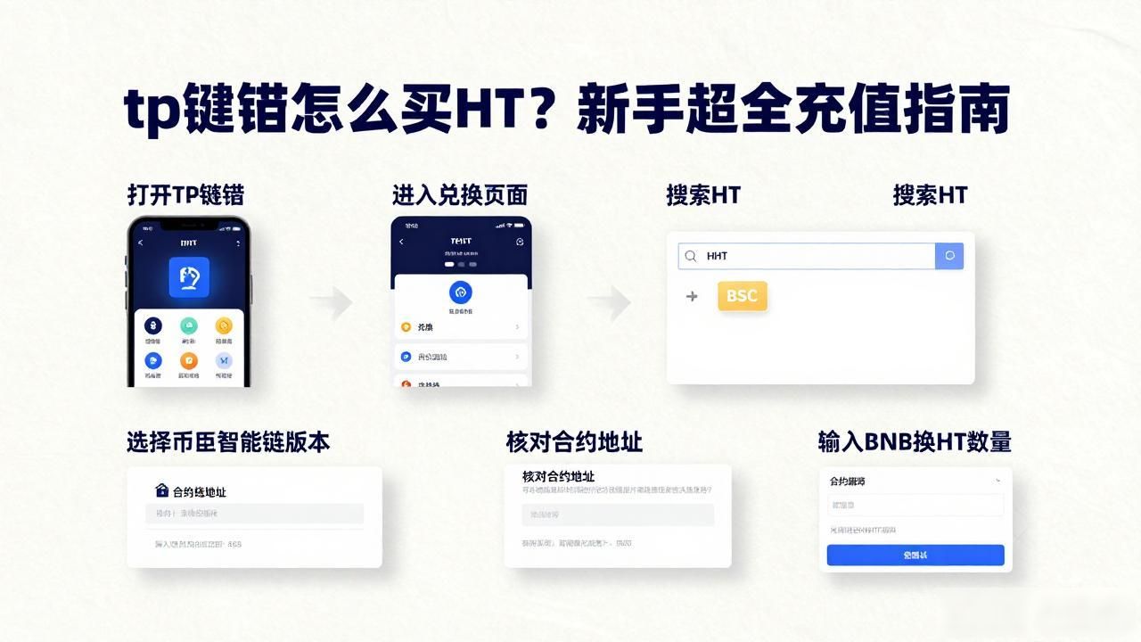 tp钱包怎么买HT？新手超全充值指南