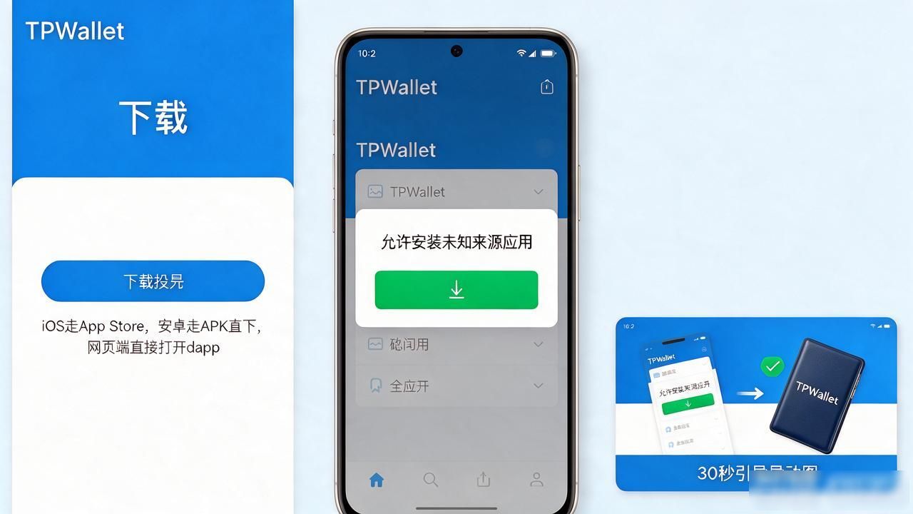 TPWallet官网下载，从进页面到打开钱包总共几步
