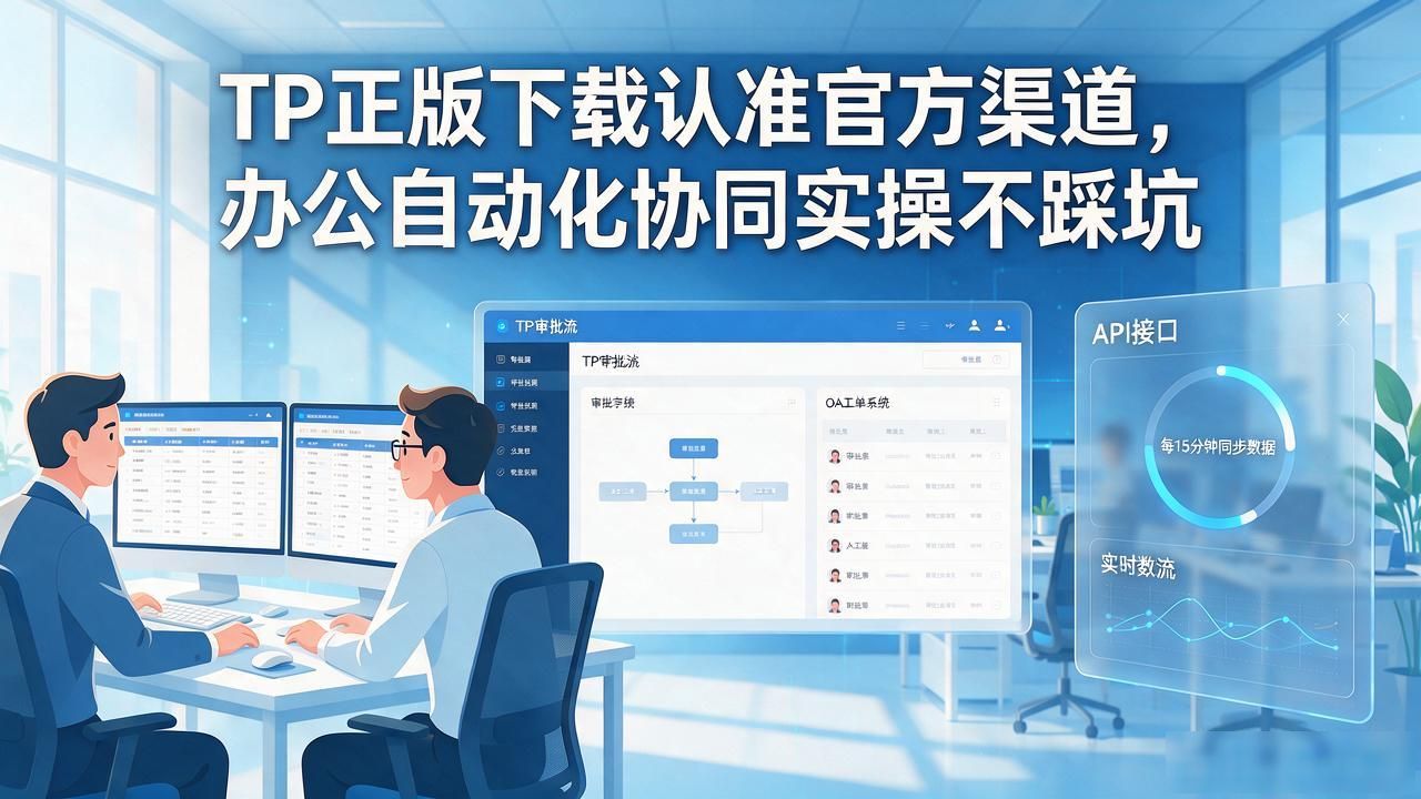 TP正版下载认准官方渠道，办公自动化协同实操不踩坑