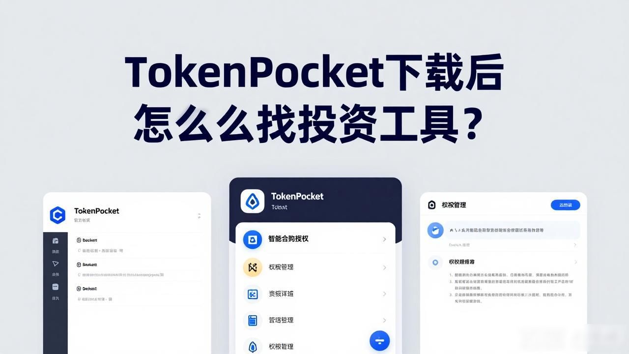 TokenPocket下载后怎么找投资工具？
