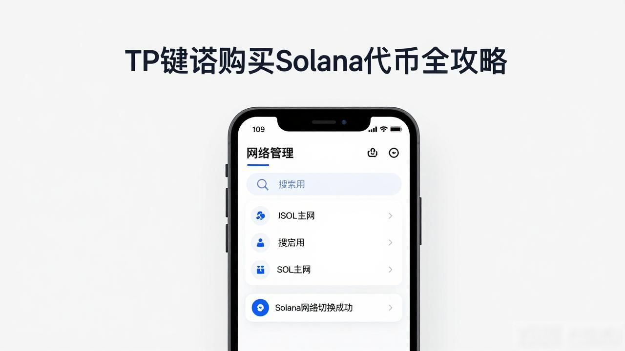 tp钱包怎么购买sol链代币_Solana链上热门代币交易指南_TP钱包导入账户及配置网络教程