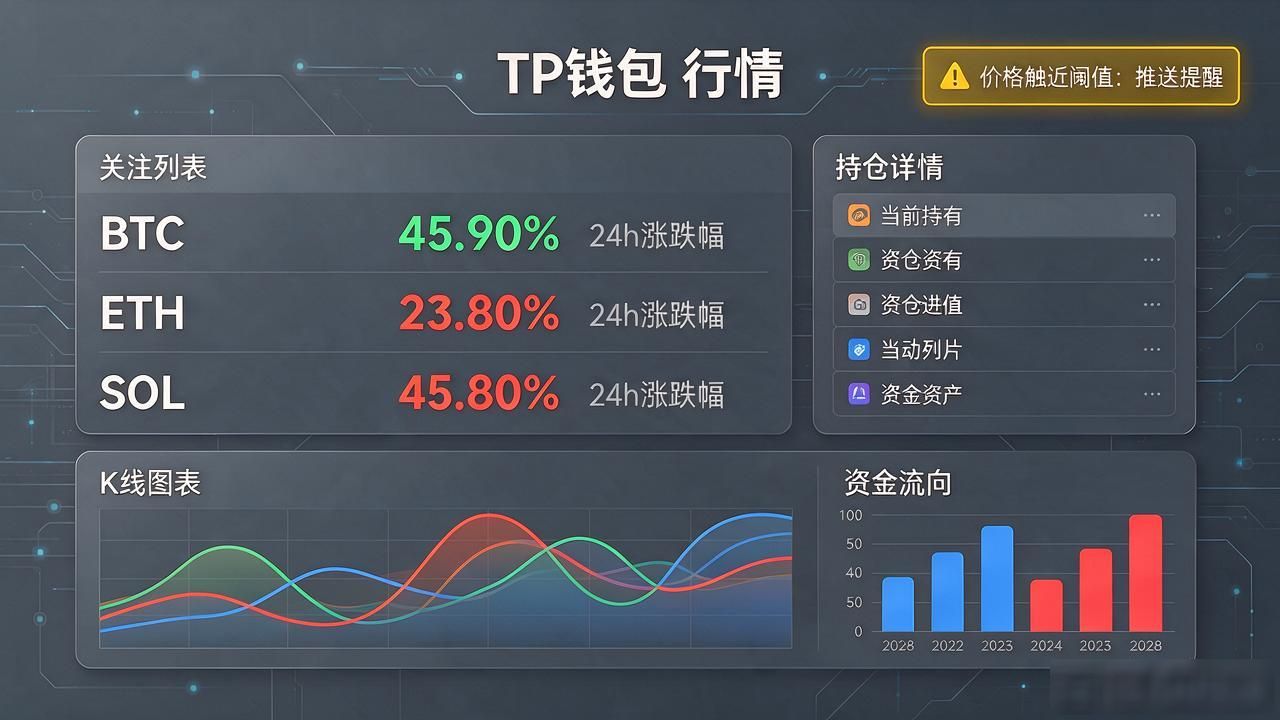 TP钱包怎么把多链信息汇总到一处？资产行情社交动态全看清