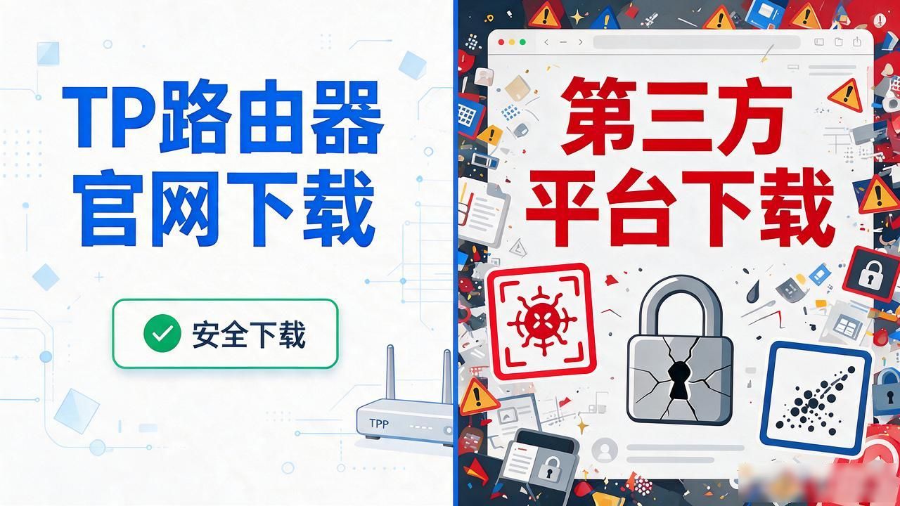 TP路由器官网下载和第三方平台选哪个？看完不再踩坑