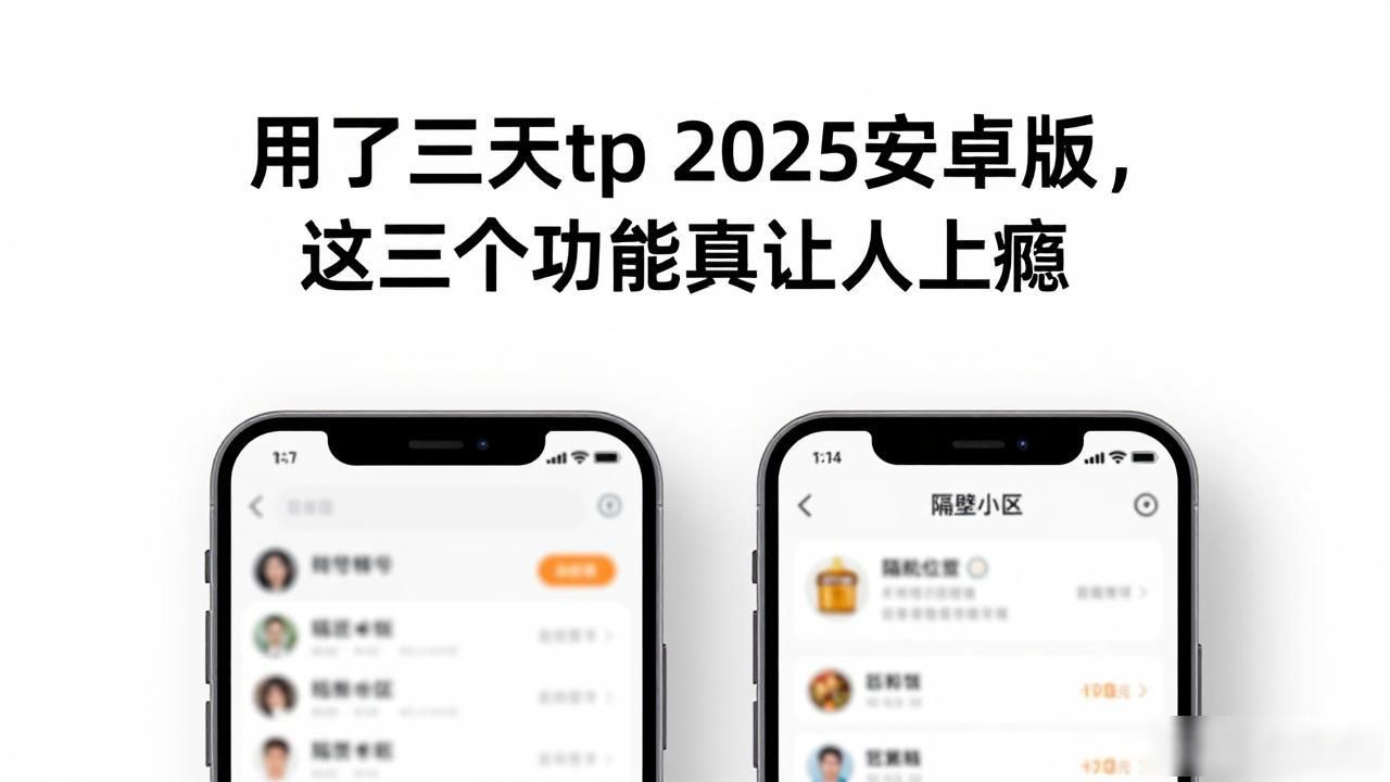 真实用户反馈:tp 2025安卓版使用三天体验,这三大功能最惊艳!_tp 2025 安卓版 智能分屏 隐私保护新模式 电池智能调度
