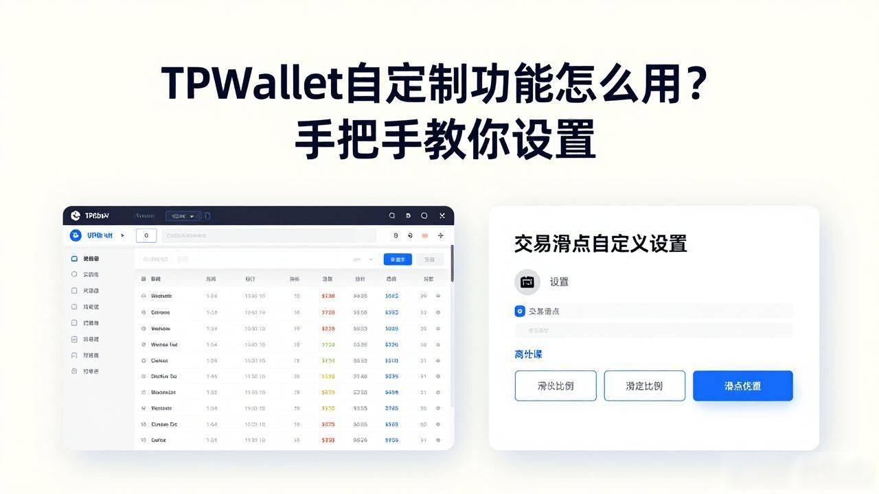 TPWallet自定义功能怎么用？手把手教你设置