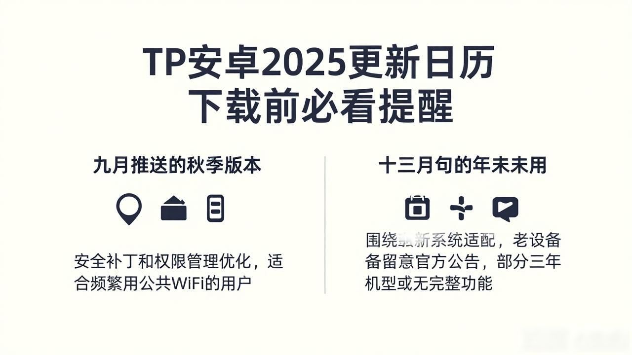 TP安卓2025更新日历 下载前必看提醒