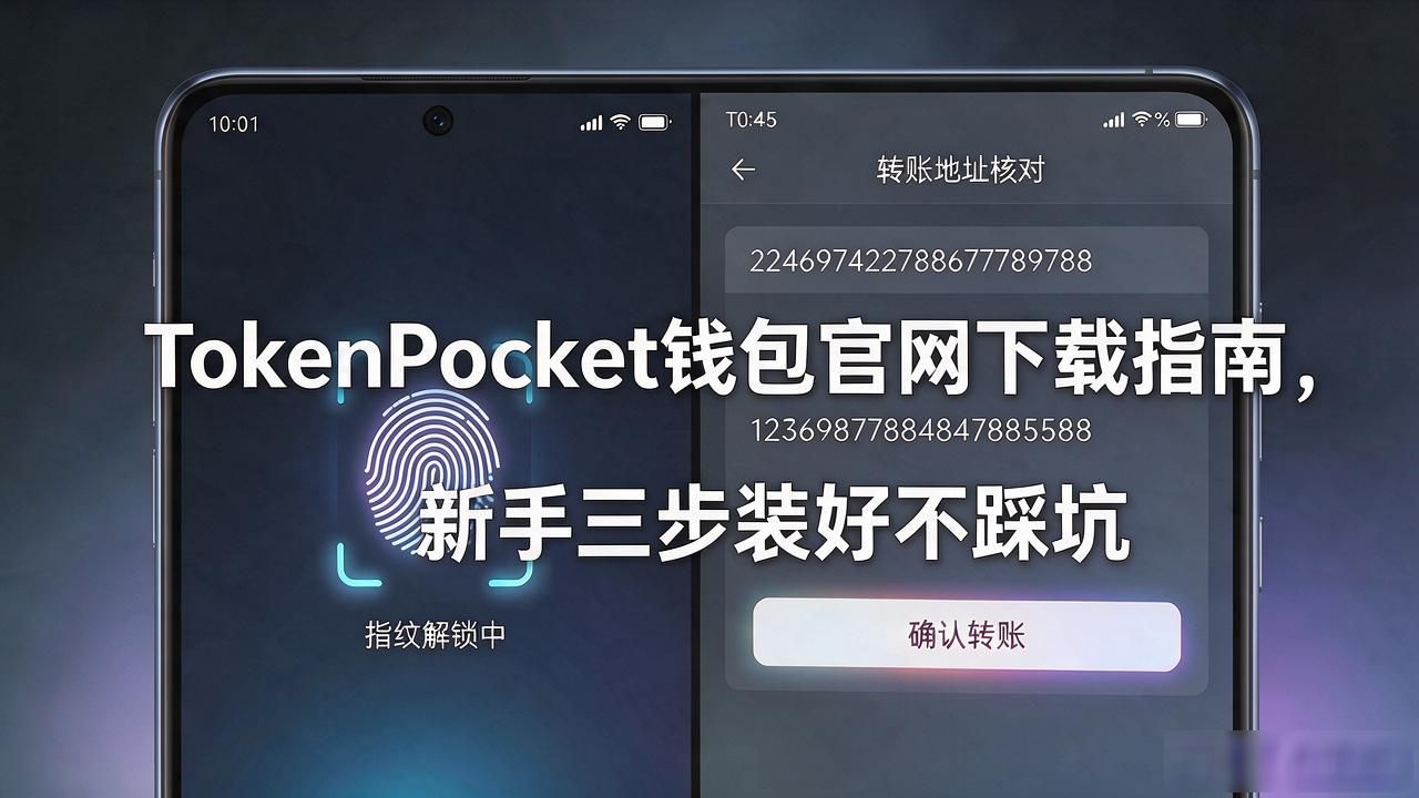 tokenpocket钱包官网下载指南，新手三步装好不踩坑